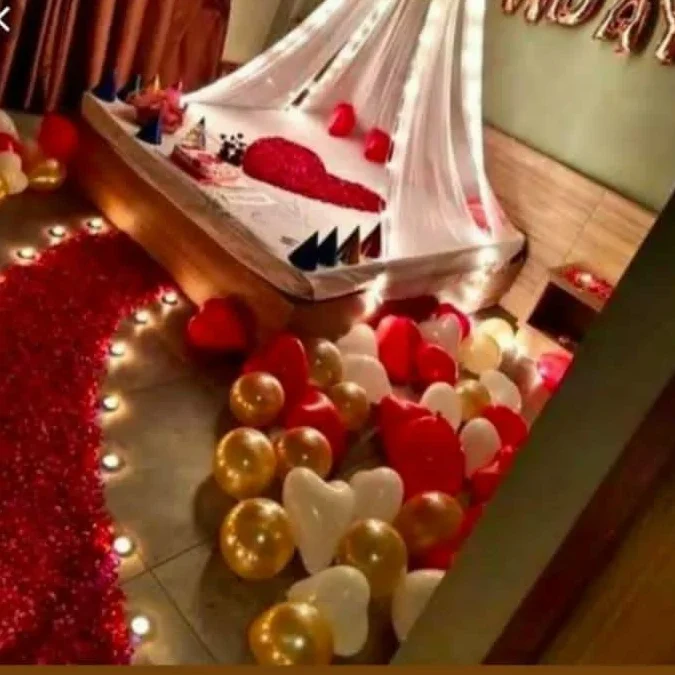 First-Night-decoration balloon-decoration decoration balloon-decor-wala birthday-decoration